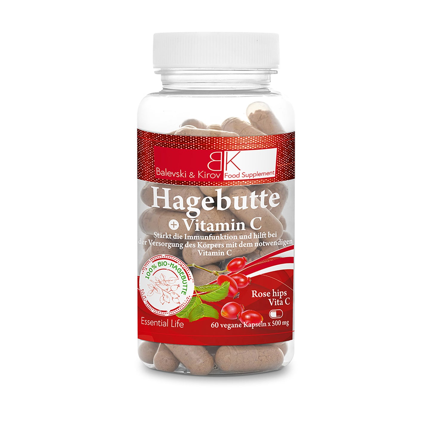 Rose hips Vita C – Hagebutten mit Vitamin C - Bio-Produkt