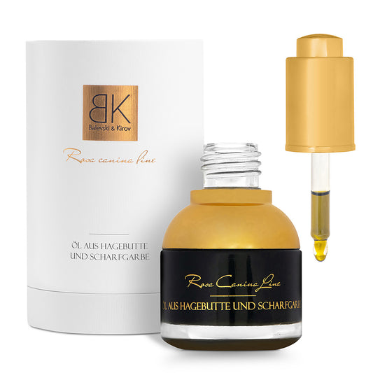 Студено пресовано масло от Шипкa с масло от Бял равнец 30 ml Премиум- Биологичен продукт